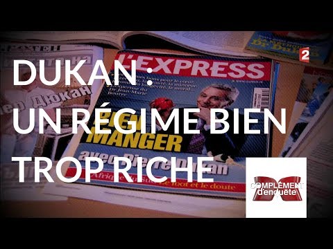 Complément d&#039;enquête. Dukan : un régime bien trop riche - 18 janvier 2018 (France 2)